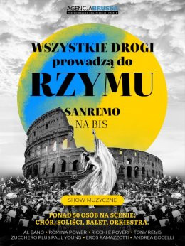 Warszawa Wydarzenie Koncert Wszystkie Drogi Prowadzą do Rzymu - Sanremo na Bis
