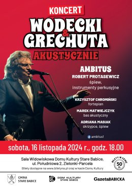 Zielonki-Parcela Wydarzenie Koncert Wodecki & Grechuta