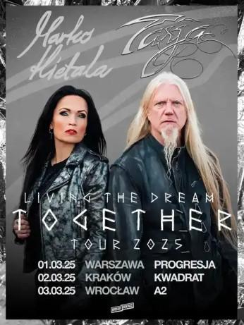 Warszawa Wydarzenie Koncert LIVING THE DREAM TOGETHER TOUR 2025: TARJA TURUNEN & MARKO HIETALA