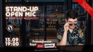 Warszawa Wydarzenie Stand-up Stand-up Open mic - Warsaw Stand-up x Szymon Jaworski