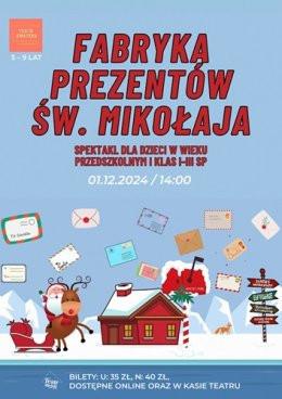 Otwock Wydarzenie Inne wydarzenie Fabryka prezentów św. Mikołaja - Teatr Kwatera