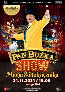 Warszawa Wydarzenie Spektakl Magiczne show Pana Buźki w WCK Falenica