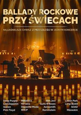 Warszawa Wydarzenie Koncert Ballady rockowe przy świecach