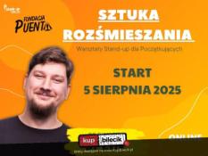 Internet Wydarzenie Stand-up Warsztaty Stand-up dla początkujących "Sztuka Rozśmieszania" - online