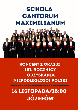 Józefów Wydarzenie Koncert Schola Cantorum Maximilianum