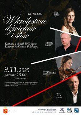 Warszawa Wydarzenie Koncert W królestwie dźwięków i słów