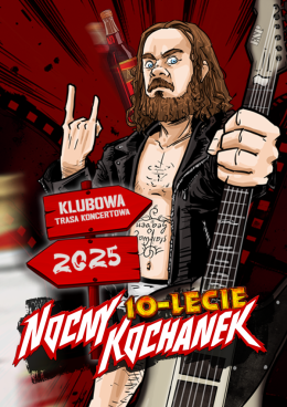 Warszawa Wydarzenie Koncert Nocny Kochanek - 10-lecie Trasa Klubowa