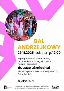 Warszawa Wydarzenie Inne wydarzenie Bal andrzejkowy dla dzieci
