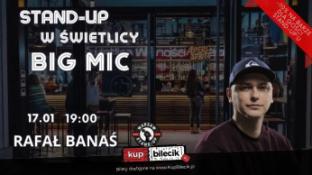 Warszawa Wydarzenie Stand-up Stand-up Big Mic - Warsaw Stand-up x Rafal Banas