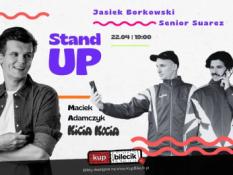 Warszawa Wydarzenie Stand-up Stand-up w Kicia Kocia / Maciek Adamczyk zaprasza: Suarez i Borkowski / 22.4.2026