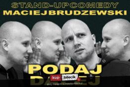 Otwock Wydarzenie Stand-up Maciej Brudzewski w nowym programie "Podaj dalej"