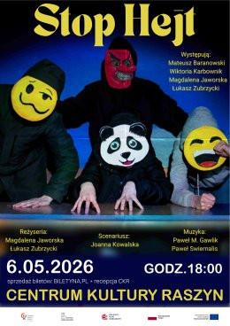 Raszyn (pow. pruszkowski) Wydarzenie Spektakl STOP HEJT