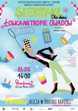 Warszawa Wydarzenie Spektakl "Łowca na tropie owadów" Spektakl dla dzieci