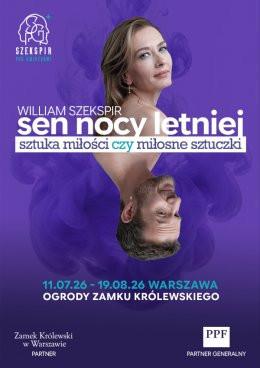 Warszawa Wydarzenie Spektakl Sen nocy letniej - spektakl plenerowy
