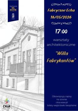 Warszawa Wydarzenie Inne wydarzenie Warsztaty architektoniczne.