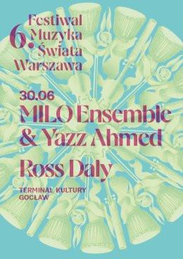 Warszawa Wydarzenie Koncert Festiwal Muzyka Świata - Warszawa 2026: Ross Daly, Yazz Ahmed & MILO Ensemble