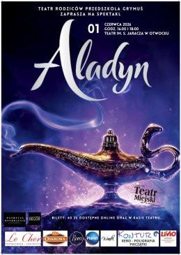 Otwock Wydarzenie Inne wydarzenie SPEKTAKL DLA DZIECI AMATORSKIEGO TEATRU RODZICÓW "ALADYN"