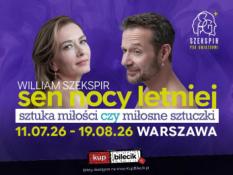 Warszawa Wydarzenie Spektakl Sen nocy letniej - spektakl plenerowy