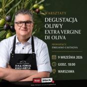 Warszawa Wydarzenie Inne wydarzenie Odkryj Sekrety Oliwy Extra Vergine: Warsztaty Sensoryczne i Degustacja z Emiliano Castagna