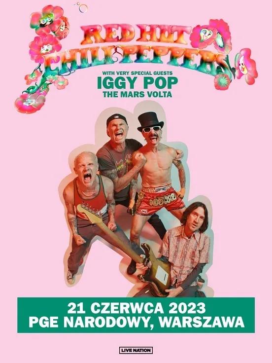 Red Hot Chili Peppers 2023 Tour - Koncert - 21 Czerwiec 2023 - Warszawa