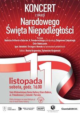 Zielonki-Parcela Wydarzenie Koncert Koncert z okazji Narodowego Święta Niepodległości