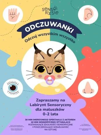 Warszawa Wydarzenie Inne wydarzenie "ODCZUWANKI" - labirynt sensoryczny dla dzieci od 0 do 2 lat